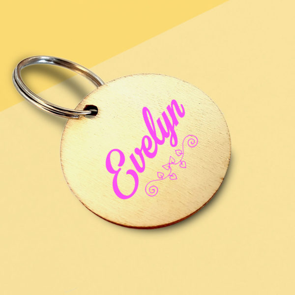 Personalised Named Bag Tag