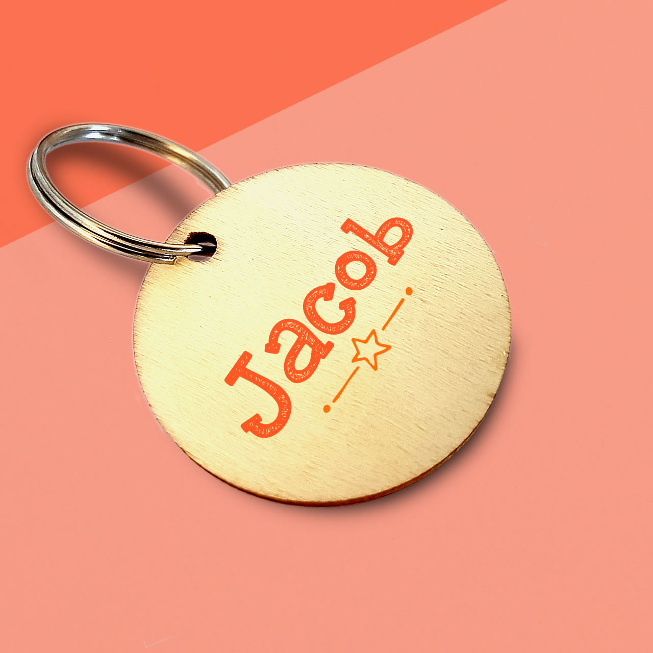 Custom Photo Bag Tag Tree Thumb