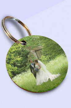 Custom Photo Wooden Keyring