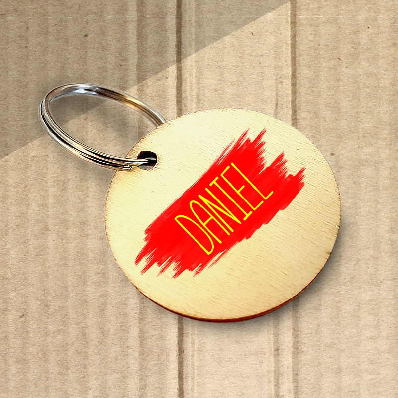 scribble-name Designer Bag Tag